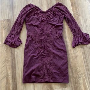 Lace free People Cocktail Dress | Form Fitting